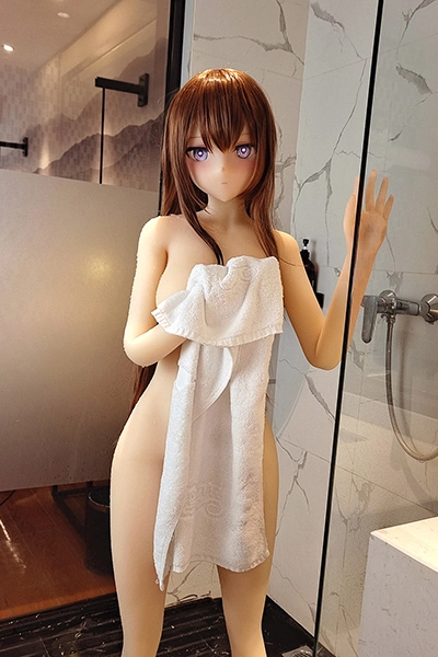  real aotume doll finished shower