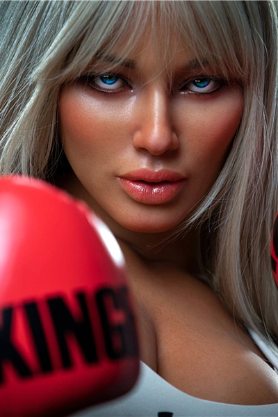  real sexdoll face with blue eyes