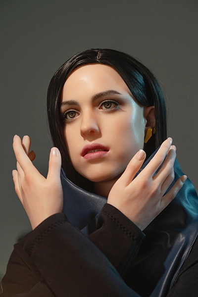  silicone lovedoll face detail