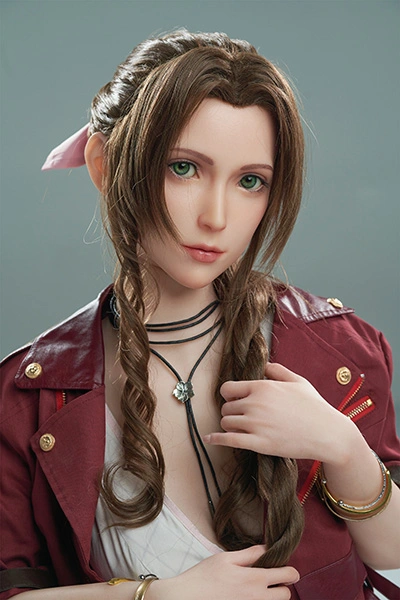  gamelady doll Aerith front detail