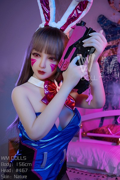 WM Doll TPE Asian Young Sex Doll Bunny Girl Love Doll Alita 156cm