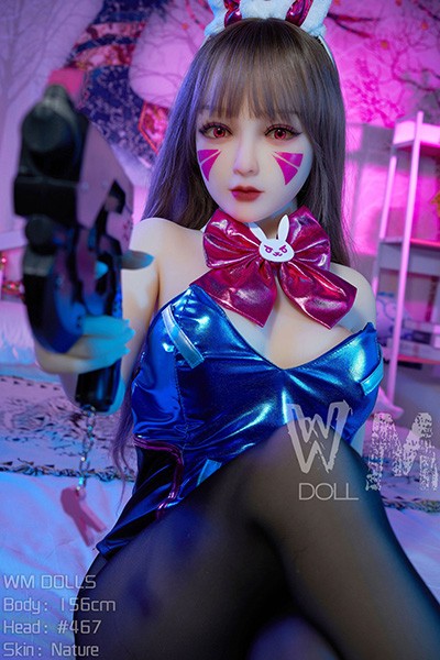  sex doll bunny girl with gun