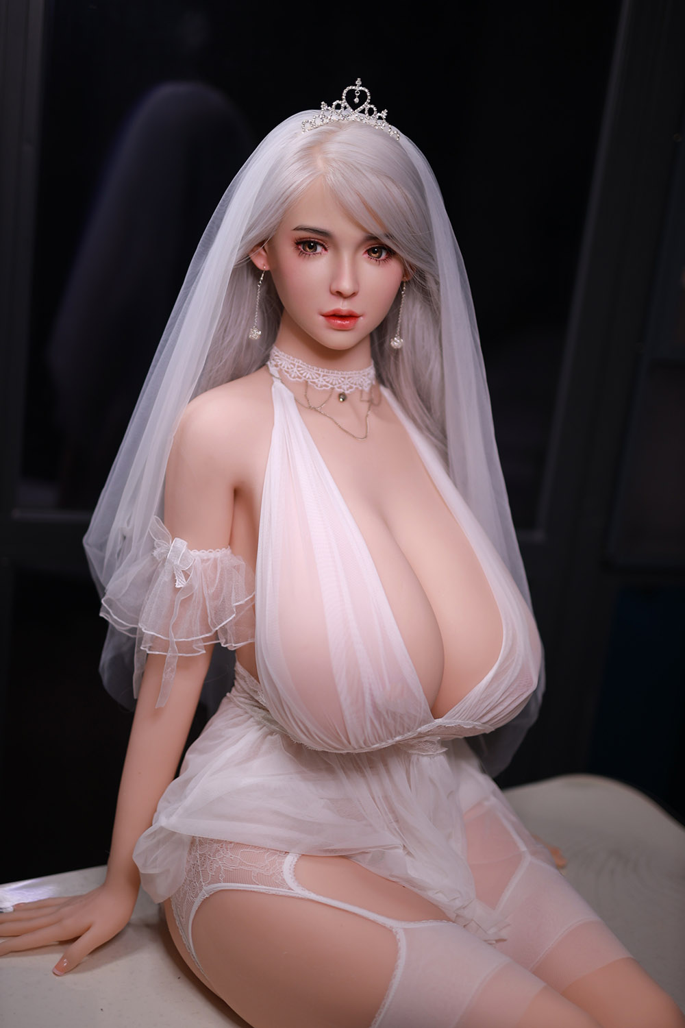 JY Doll Huge Tits Sex Doll TPE Milf Sex Doll Bride Nancy 170cm