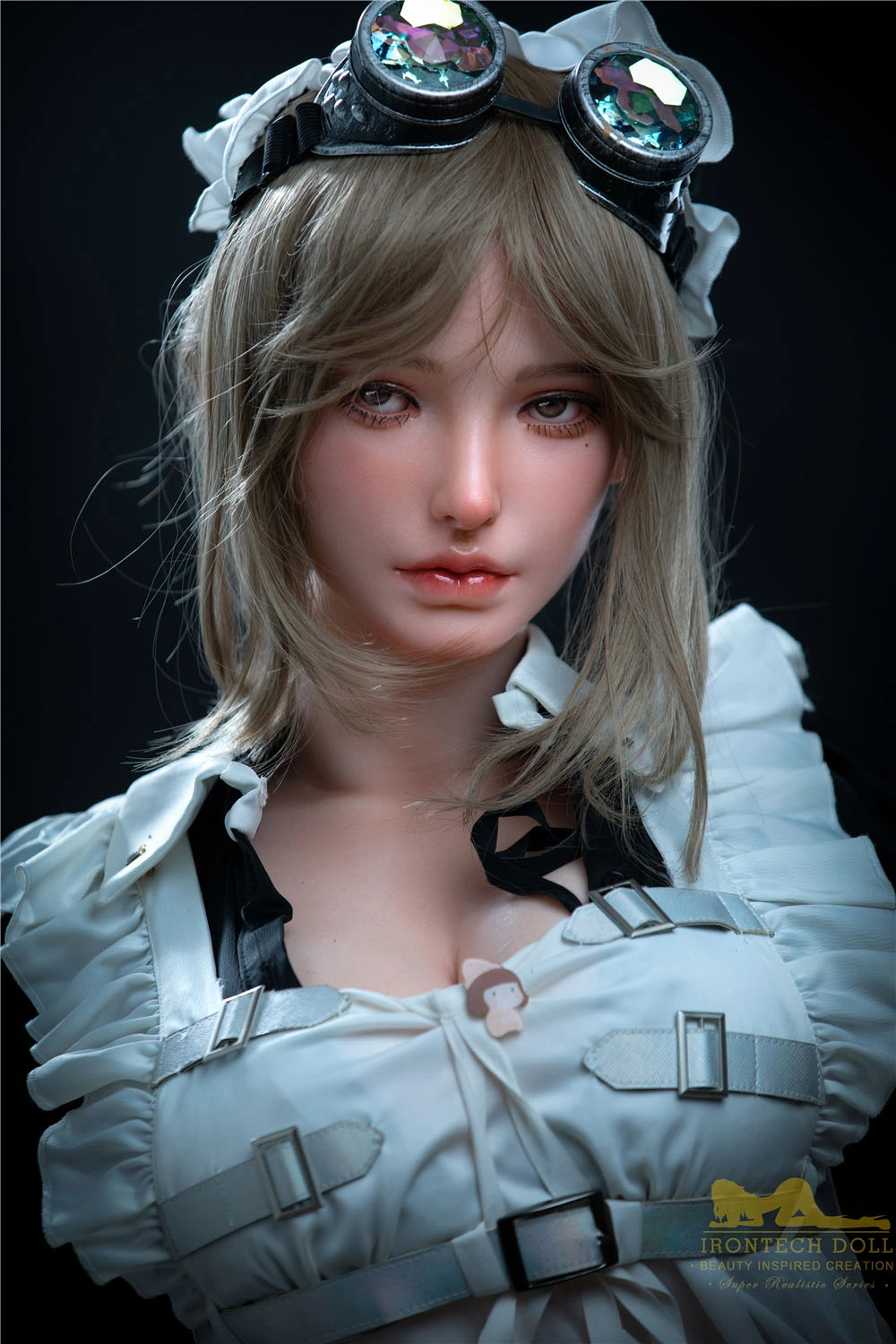  silicone young sexdoll maid cosplay