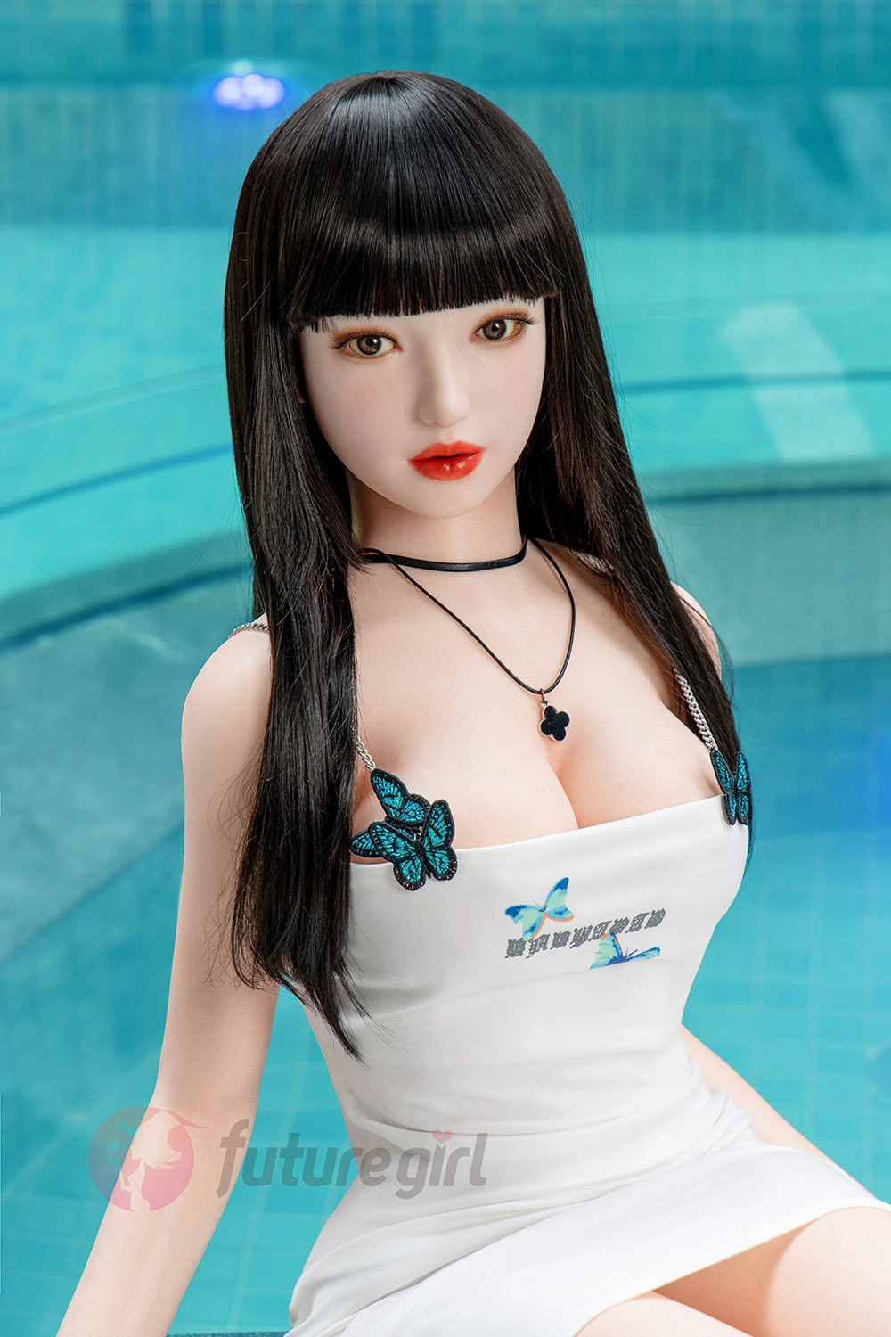 black long hair japan sex doll